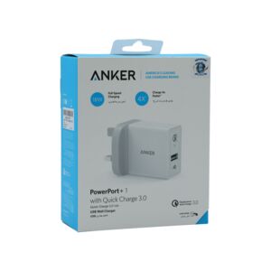 Anker 18W Powerport Plus Wall Charger White Anker 18W Powerport Plus Wall Charger White